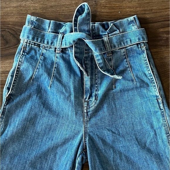 Madewell Paperbag Jeans in Radcliff Wash Sz 24 - Picture 2 of 7